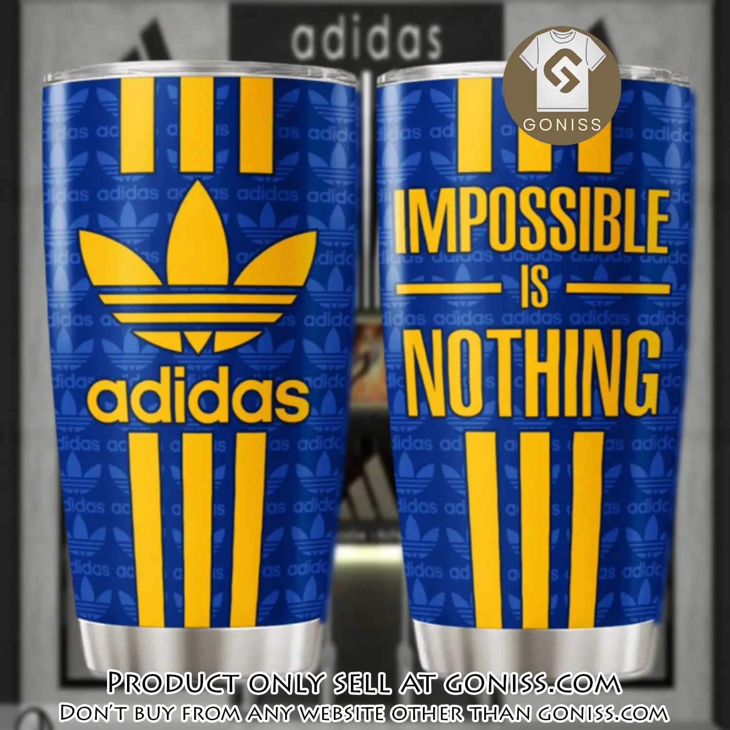 Adidas stainless steel tumbler 20oz30oz gn0609810